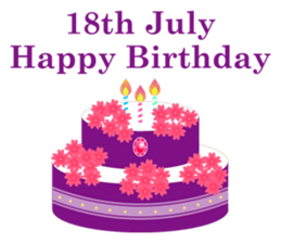 366 Days [ Happy Birthday ]  BR ver. 05 sticker #13955717