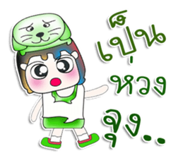 Mr. Masao! Love dog!!! sticker #13955751