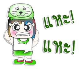 Mr. Masao! Love dog!!! sticker #13955756