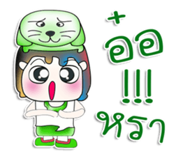 Mr. Masao! Love dog!!! sticker #13955765