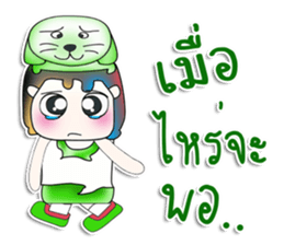 Mr. Masao! Love dog!!! sticker #13955767