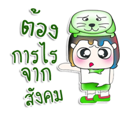 Mr. Masao! Love dog!!! sticker #13955785