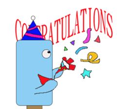 blue ice sticker #13955812