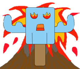 blue ice sticker #13955818