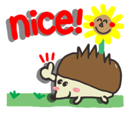 Reaction of an animal. sticker #13956112