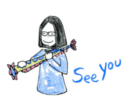 World Hana-chan Part.11 sticker #13956556