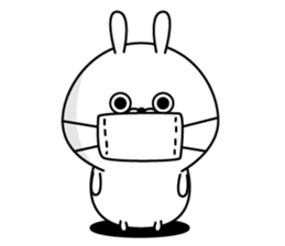 Tsukkomi Rabbit(Overseas edition)2 sticker #13956592