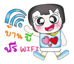 Hello!! My name is Tamama. Love you.^_^ sticker #13956736