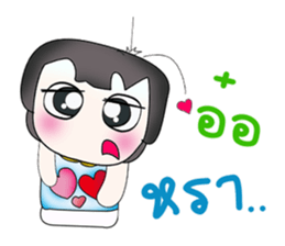 Hello!! My name is Tamama. Love you.^_^ sticker #13956742