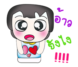 Hello!! My name is Tamama. Love you.^_^ sticker #13956749