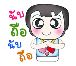 Hello!! My name is Tamama. Love you.^_^ sticker #13956750