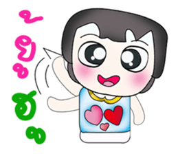 Hello!! My name is Tamama. Love you.^_^ sticker #13956751