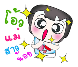 Hello!! My name is Tamama. Love you.^_^ sticker #13956760