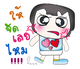 Hello!! My name is Tamama. Love you.^_^ sticker #13956766