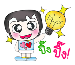 Hello!! My name is Tamama. Love you.^_^ sticker #13956768