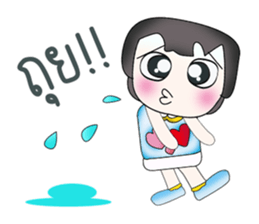 Hello!! My name is Tamama. Love you.^_^ sticker #13956772