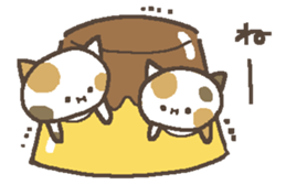 Cat Pudding sticker #13956781
