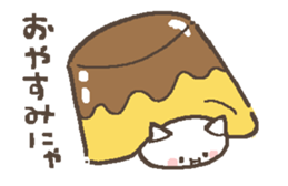 Cat Pudding sticker #13956783