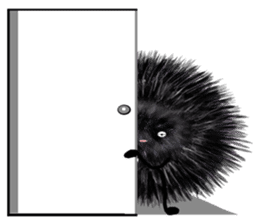 Black shades sticker #13957129