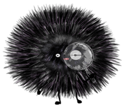 Black shades sticker #13957130