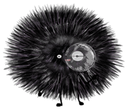 Black shades sticker #13957130