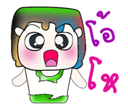 Hello! My name is Masao!! So cool!!! sticker #13957193