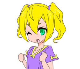 THE rt girl1 rtsticker sticker #13957535