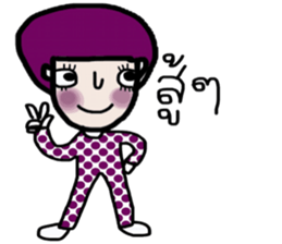 Nuchy in October sticker #13957725