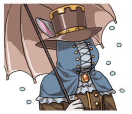 Masked Rabbits sticker #13958296