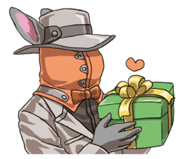 Masked Rabbits sticker #13958297