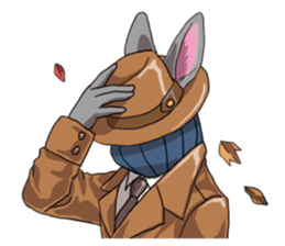 Masked Rabbits sticker #13958298