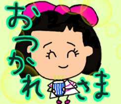 Okappahko Ribbon_nu 2nd season sticker #13958678