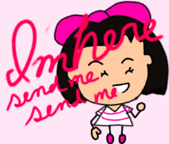 Okappahko Ribbon_nu 2nd season sticker #13958683