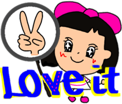 Okappahko Ribbon_nu 2nd season sticker #13958693