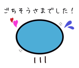 GOKURAKURAGE Jellyfish sticker #13959120