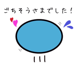 GOKURAKURAGE Jellyfish sticker #13959120