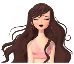 CrazyRuby Sexy girl1 sticker #13959350