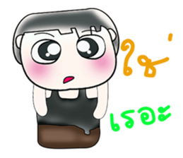 Hi! My name is Masaki. ^___^!! sticker #13959943