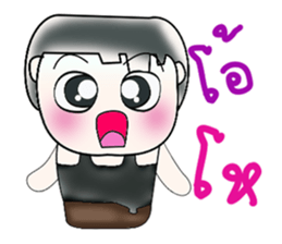 Hi! My name is Masaki. ^___^!! sticker #13959945