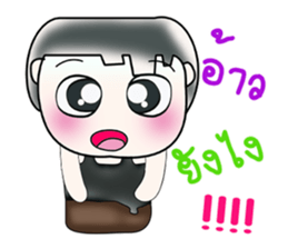 Hi! My name is Masaki. ^___^!! sticker #13959949