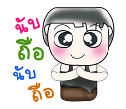 Hi! My name is Masaki. ^___^!! sticker #13959950