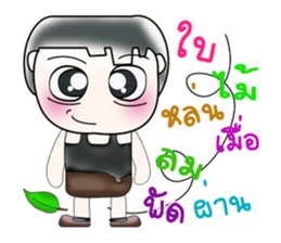 Hi! My name is Masaki. ^___^!! sticker #13959957