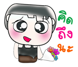 Hi! My name is Masaki. ^___^!! sticker #13959958