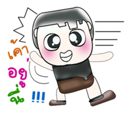 Hi! My name is Masaki. ^___^!! sticker #13959965