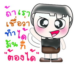Hi! My name is Masaki. ^___^!! sticker #13959967
