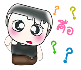 Hi! My name is Masaki. ^___^!! sticker #13959969