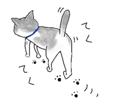 The cat is KOTETU sticker #13960938