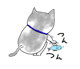 The cat is KOTETU sticker #13960941