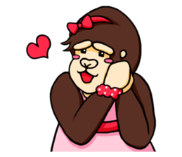 Heartwarming Gorira's sticker #13960994