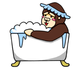 Heartwarming Gorira's sticker #13961017